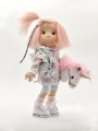 Bluza z kapturem dla lalki Lullu Dolls