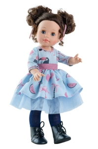 Lalka Hiszpańska 42 cm Paola Reina Soy Tu 06023 zamyka oczy