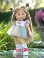 Lalka Elwirka_1 Lullu Dolls ruchomy szkielet