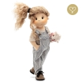 Spodnie ogrodniczki 7 dla lalki Lullu Dolls