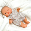 Kombinezon dla lalki Miniland 21 cm i Paola Reina Peques 21 cm - pastelowa lączka