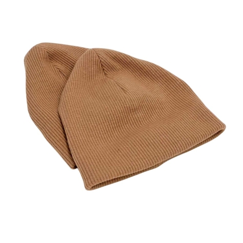 Czapka dla lalki Miniland 38 cm, Paola Reina 34 cm i Minikane 34 cm - cynamon