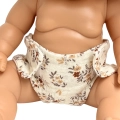Pieluszki muślinowe dla lalki Miniland 38 cm, Paola Reina 34 cm i Minikane 34 cm