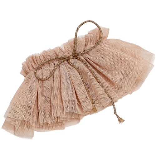 Tiulowa spódniczka tutu dla lalki Miniland 38 cm, Paola Reina 34 cm i Minikane 34 cm nude