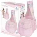 DeCuevas Toys Łóżeczko z baldachimem na kółeczkach dla lalki 51075 Sophie