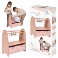 DeCuevas Toys Drewniana szafa na ubrania dla lalki 55874 Montessori