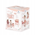 DeCuevas Toys Krzesełko do karmienia i łóżeczko 2w1 dla lalki 40074 Tulipe M