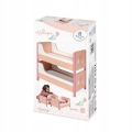 DeCuevas Toys Drewniane rozkładane piętrowe łóżeczko dla lalki 54274 Tulipe