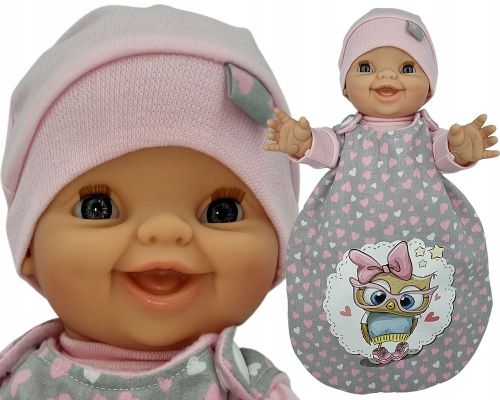 Lalka Hiszpańska 34 cm Paola Reina Gordis ze śpiworkiem Sowa