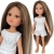 Lalka Hiszpańska 32 cm Paola Reina Amigas 13234 Laura w piżamce, długie do kostek proste brązowe włosy, brązowe oczy