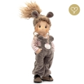 Spodnie ogrodniczki 8 dla lalki Lullu Dolls