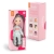 Lalka Sweet Sisters Bilie 32 cm Orange Toys, szmaciana z endoszkieletem, twarz nadrukowana cyfrowo, różowe włosy, dwuczęściowy miętowy dresik, opaska na głowę, buciki