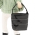 Lalka Sweet Sisters Lilu 32 cm Orange Toys, szmaciana z endoszkieletem, twarz nadrukowana cyfrowo, czarne włosy, jasnoturkusowy kapelusz, zielony sweterek, białe legginsy, buciki, torebka