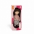 Lalka Sweet Sisters Sophie 32 cm Orange Toys, szmaciana z endoszkieletem, twarz nadrukowana cyfrowo, ciemnobrązowe włosy, sweterek, jeansowa spódniczka, skarpetki, buciki, torebka