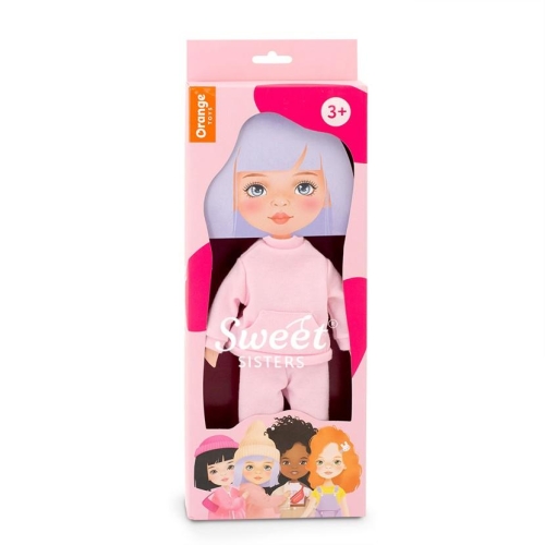 Oryginalne ubranko dla lalki Sweet Sisters 32 cm Orange Toys, różowy dres