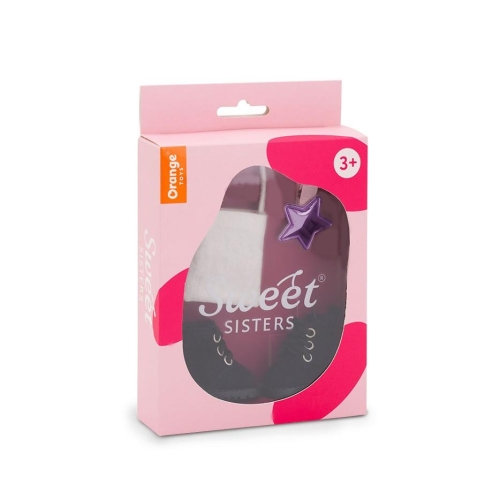 Oryginalne akcesoria dla lalki Sweet Sisters 32 cm Orange Toys, spinka do włosów, torebka, buciki