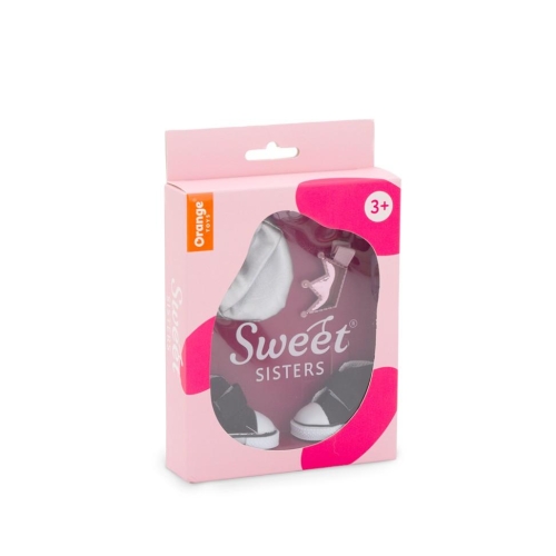 Oryginalne akcesoria dla lalki Sweet Sisters 32 cm Orange Toys, spinka do włosów, torebka, buciki