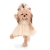 Lucky Doggy Yoyo 38 cm Orange Toys pluszowy piesek jasnobeżowy yorkshire terrier, zgina łapki, tiulowa sukienka, kokardka