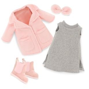 Oryginalne ubranko dla Lucky Doggy 38 cm Orange Toys