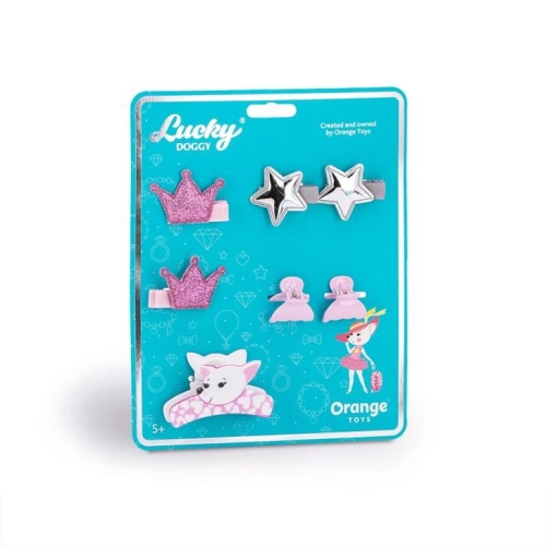 Oryginalne akcesoria dla Lucky Doggy 38 cm Orange Toys
