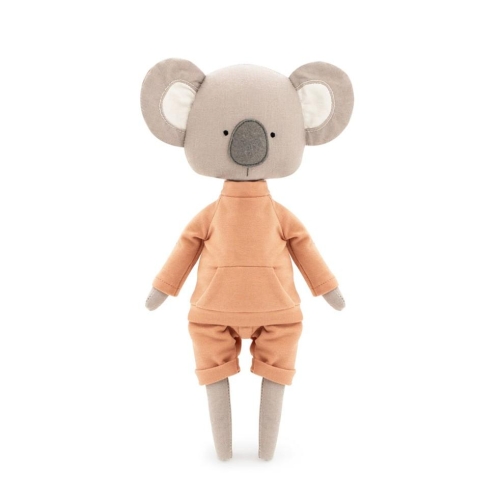 Cotti Motti Koala Freddy 30 cm Orange Toys, materiałowa maskotka, bluza, krótkie spodnie