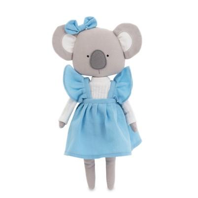 Cotti Motti Koala Annie 30 cm Orange Toys, materiałowa maskotka, biała bluzka, niebieska sukienka