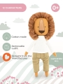 Cotti Motti Lew Simon 30 cm Orange Toys