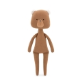 Cotti Motti Niedźwiedź Oscar Syrenka 30 cm Orange Toys