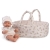 Lalka Hiszpańska Antonio Juan 26 cm Pitu 84087, bobas cały z winylu, dziewczynka, bez włosów, w ubranku, nosidełko