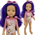Kostium kąpielowy dla lalki Paola Reina Amigas 32 cm