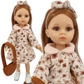 Sukienka, opaska i torebka dla lalki Paola Reina Amigas 32 cm