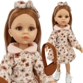 Sukienka, opaska i torebka dla lalki Paola Reina Amigas 32 cm