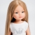 Lalka Hiszpańska 32 cm Paola Reina Amigas 13208 Manica + pudełko, klasyczna, cała z winylu, w piżamce, długie do kostek proste blond włosy, niebieskie oczy