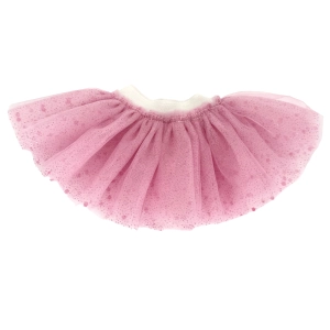 Spódnica tiulowa różowa 2 dla lalki Lullu Dolls
