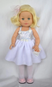 Lalka Hiszpańska 42 cm Paola Reina Soy Tu 06094_N Emma, zamyka oczy