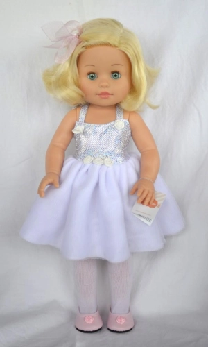 Lalka Hiszpańska 42 cm Paola Reina Soy Tu 06094_N Emma, zamyka oczy