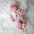 Lalka Hiszpańska 34 cm Antonio Juan 70364 Baby Toneta, bobas, elastyczny tułów, miękki brzuszek, w ciele stelaż, który pozwala na zmianę pozycji, w ubranku, smoczek, poduszka