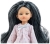 Lalka Hiszpańska 21 cm Paola Reina Mini Amigas 02141 Paula, cała z winylu, czarne włosy z jasnymi pasemkami, sukienka, majteczki, buciki