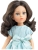 Lalka Hiszpańska 32 cm Paola Reina Amigas 04727 Coti, klasyczna, cała z winylu, niebieskie oczy, brązowe włosy, sukienka z falbankami, białe buciki
