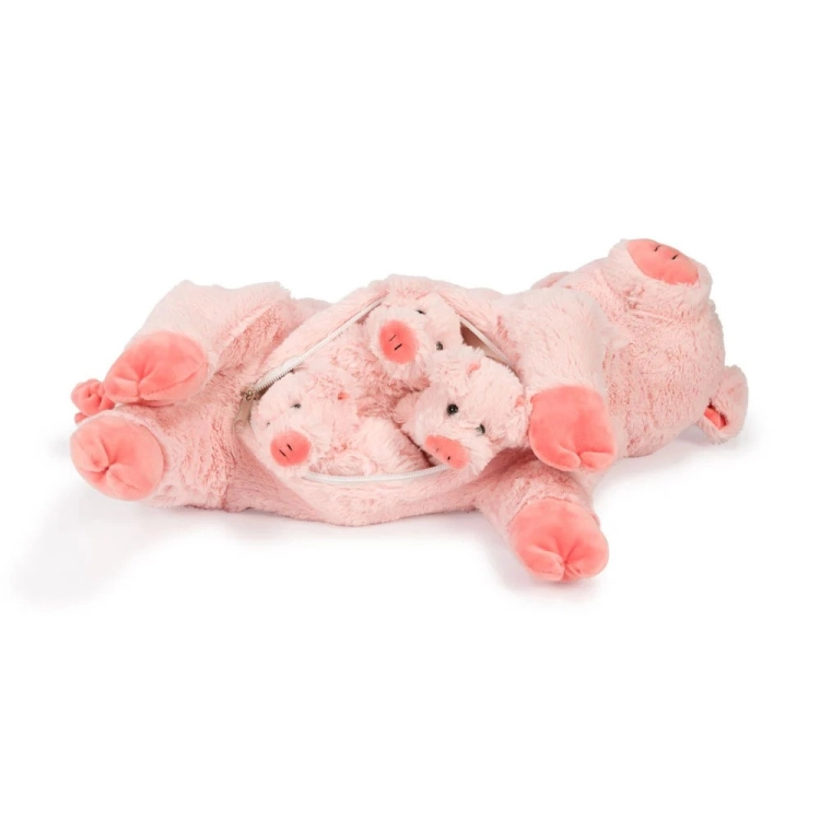 Świnka mama z 3 młodymi świnkami Cozy Noxxiez