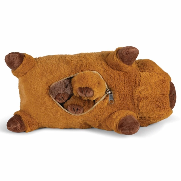 Kapibara mama z 3 młodymi Cozy Noxxiez FP505
