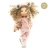 Lalka 38 cm Lullu Dolls Miśka, 3 warianty wyboru, na zdjęciu wariant 2 ruchomy szkielet, kombinezon, buciki, opaska z uszkami, włosy syntetyczne, zabawka misio Zdzisio