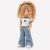 Bluzka Misie dla lalki 38 cm Lullu Dolls, krótki rękaw