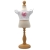 Bluzka Serce dla lalki 38 cm Lullu Dolls, koszulka z rękawkami z falbanką, aplikacja serca