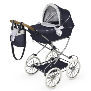 DeCuevas Toys Duży wózek Vintage dla lalek do 46 cm 80044
