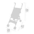DeCuevas Toys Spacerówka Botanic dla lalek do 48 cm 90068