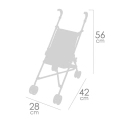 DeCuevas Toys Spacerówka Honey dla lalek do 48 cm 90070