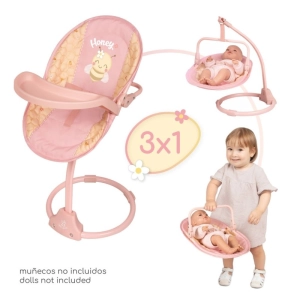 DeCuevas Toys Krzesełko 3w1 Honey dla lalek do 50 cm 51570