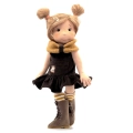 Sukienka sztruksowa dla lalki Lullu Dolls