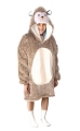 Bluza koc Oversize dla dzieci Jeż Cozy Noxxiez CH329